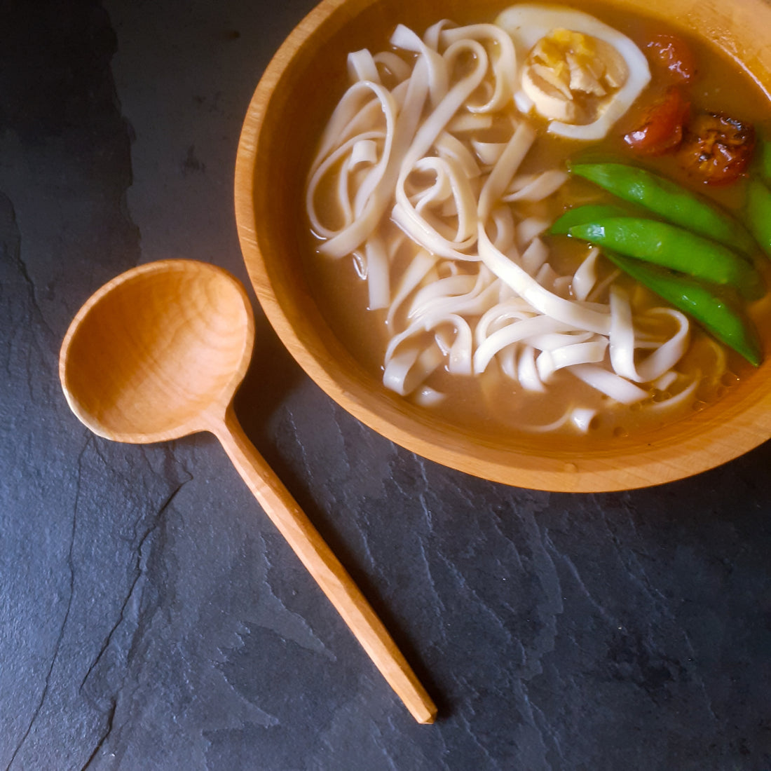 The ramen spoon