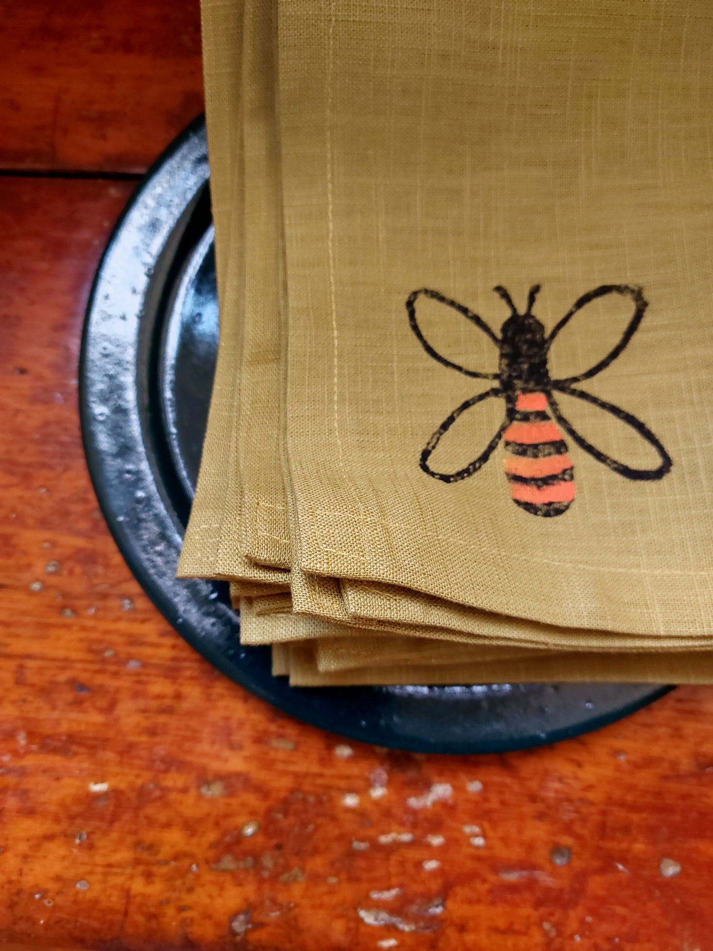 special order honey bee napkin 6